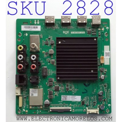 MAIN PARA SMART TV VIZIO 4K CON HDR RESOLUCION ( 3840 x 2160 ) / NUMERO DE PARTE 60103-00812 / TD.MT5691.U751 / 4300085908 / M43Q6-J04 / N21010144-0A01810 / PANEL BOEI430WQ1 / DISPLAY T430QVN03.8 / MODELO M43Q6-J04 LBVAG5KX